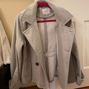 Grey delia’s pea coat